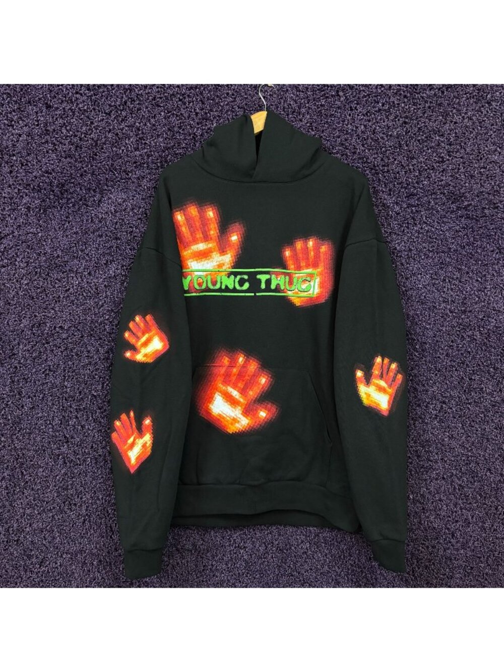 Young Thug Heat Scuti Hoodie Size Extra Large